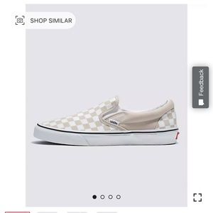 Vans - Classic Checkerboard Slip On